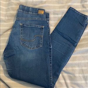 signature levi strauss shaping pull on skinny jean